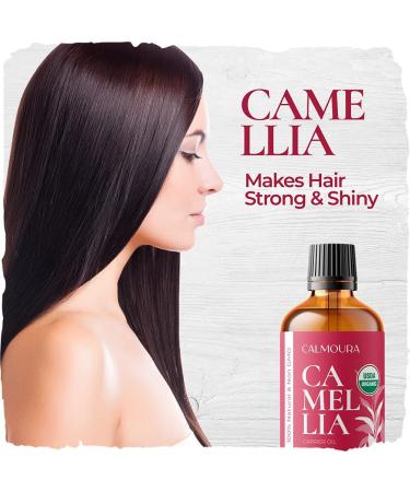 Pure Camellia Seed Oil 118mL Cold Pressed 100% Natural Carrier Oil for Skin & Hair - Buy Online on GoSupps.com