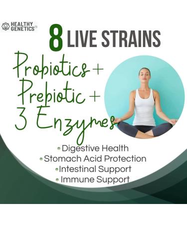 Liquid Probiotics for Women Men & Kids | Prebiotic +Ginger + Probiotics for Digestive Health | Acidophilus Probiotic | Dairy Free | Vegan | Non-GMO | Gluten Free | 30 Servings - Buy Online on GoSupps.com