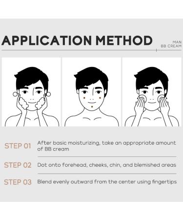 Mens BB Cream Foundation Tinted SPF 15 Face Moisturiser BB Cream Light BB Cream Foundation Cover Blemishes Moisturizing Men Tone Up Face Cream BB Cream Foundation Medium Tinted Sunscreen for Face - Buy Online on GoSupps.com