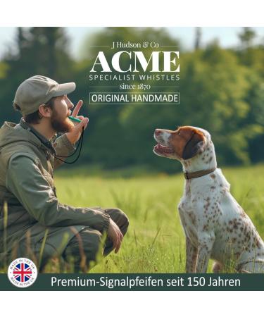 Acme Dog Whistle No. 210.5 - Loud & Effective Recall Training | Free Pipe Band - Perfect for All Dogs (Beige) - Buy Online on GoSupps.com