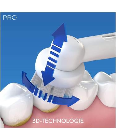 Buy Oral-B Pro 2 2000 Clean Electric Toothbrush - Sensitive & Pressure Control Modes for Ultimate Dental Care - International Shipping Available - Buy Online on GoSupps.com