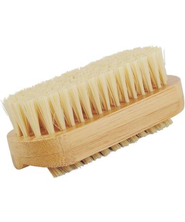 Nail Brush Set - 2pc Bamboo Brushes for Cleaning and Care | Fingernail Scrubbing Tool for Men, Women, and Kids - Buy Online on GoSupps.com