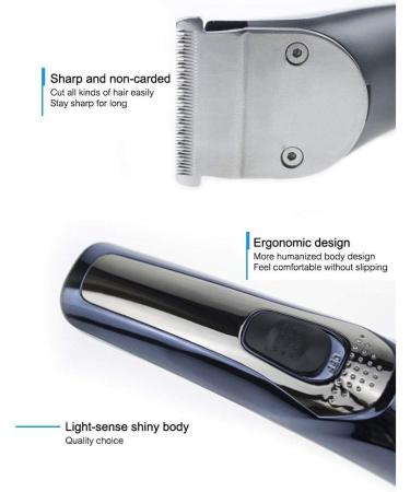 Professional Adjustable Hair Clipper & Trimmer - Rechargeable Electric Hair Shaver for Adults & Children - International Shipping Available - Buy Online on GoSupps.com