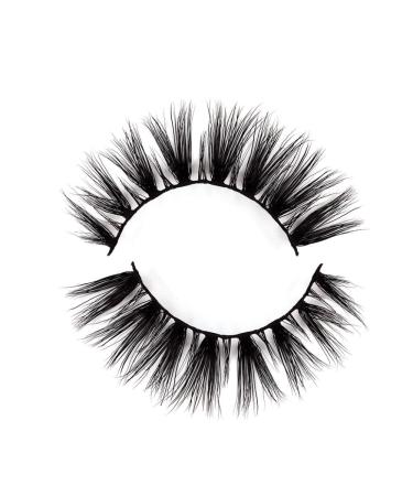 Melody Natural Eyelashes | Ultra Fluffy Vegan Lashes for All Eye Shapes | 25x Reusable Soft Cotton Strap - Premium Quality (Cleo) - Buy Online on GoSupps.com