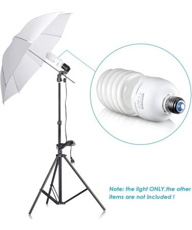 SLOW DOLPHIN Photo CFL Full Spectrum Light Bulb 2 x 45W 5500K CFL Daylight Photography Photo Video Studio Lighting(2 Packs) - Buy Online on GoSupps.com