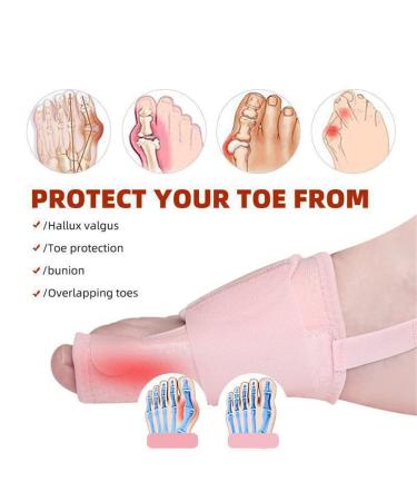 Orthopedic Bunion Splint Set - Big Toe Separator Brace Sleeves with Gel Corrector for Day and Night Support - Hallux Valgus Correction and Toe Straightener for Foot Pain Relief - Men and Women - Buy Online on GoSupps.com