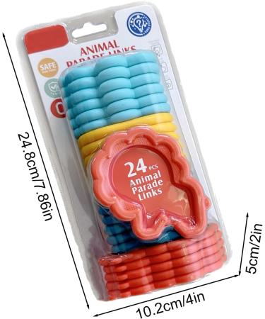 Buy Ghirting Kid Link Rings Toys | Sensory Connecting Rings for Toddlers & Children | Fun Bed Toys for Boys & Girls - Shop Internationally! - Buy Online on GoSupps.com