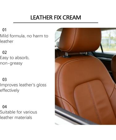  Iouyjiu Leather Conditioner Surface Renewal Care Cream | Natural blend with a soft texture formula absorbent polishing balm refreshing base - Buy Online on GoSupps.com