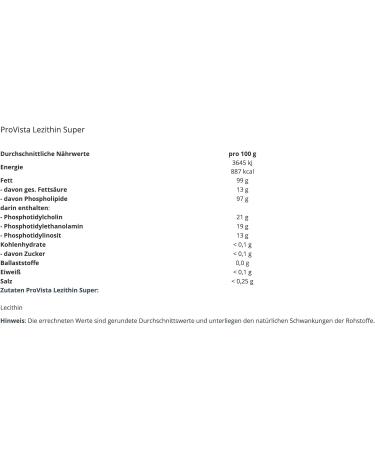 Provista Lecithin Powder - Pure GMO-Free Lecithin Granules - 2x250g - Best for Health & Cooking - Buy Online on GoSupps.com