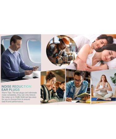 Pink Glitter Ear Plugs for Sleeping, Noise Reduction, Anti-Snoring, Swimming & Sports - Buy Online on GoSupps.com