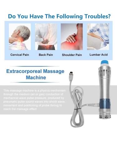 Shock Wave eD Therapy Device for Pain Relief | Multifunctional Muscle Massager with 11 Heads | International Shipping Available - Buy Online on GoSupps.com