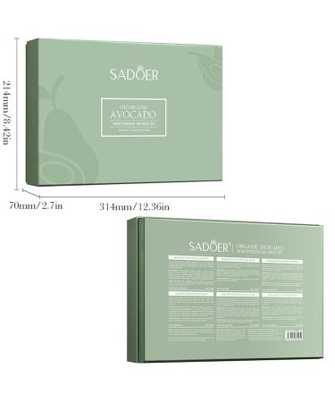 Avocado Skincare Sets 6Pcs Skincare Gift Set with Facial Cleanser Face Serum Face Cream Eye Cream Toner moisturizing Lotion Skin Care Sets & Kits Hydrating Facial Kit for women - Buy Online on GoSupps.com