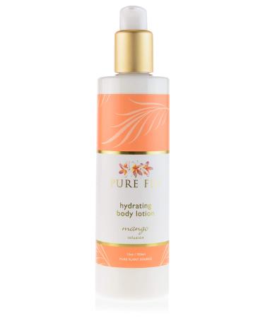 PURE FIJI Hydrating Body Lotion - Moisturizing Organic Body Lotion  Mango  12 oz Mango 12 Ounce (Pack of 1)