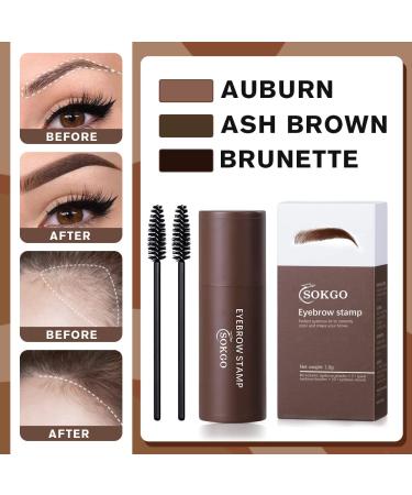 Professional Eyebrow Stamp Kit in Auburn - Long-lasting One Step Stencil for Women - Buy Online on GoSupps.com