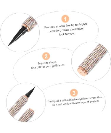 1pc Eyeliner False Eyelashes Fake Eyelashes Fake Hair Edges Make up Makeup Supply Cosmetic Magnetic - Buy Online on GoSupps.com
