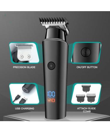 Professional Hair Clippers for Men - Cordless Rechargeable Trimmers with LED Display - International Shipping Available - Buy Online on GoSupps.com