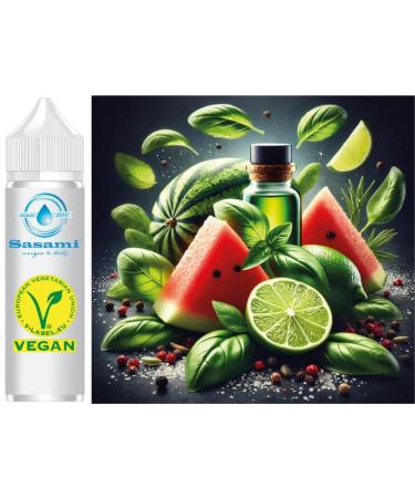 Melon Mist Watermelon Basil Lime Vegan Flavour Concentrate Sasami - 10ml