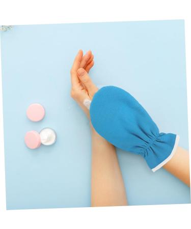 Ipetboom Pink Disposable Gloves 1 Pair Exfoliating Hand Mask Fingerless Spa Miss Flannel Moisturizing Gloves - Buy Online on GoSupps.com