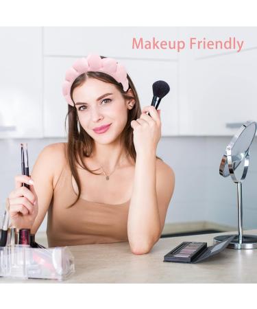 MOSNOW Headband for Women Spa Face Band Elastic Hair Bands for Make-up and Washing Cute Head Band For Skincar Yoga Face Washing Makeup Removal and Facial Mask - Buy Online on GoSupps.com