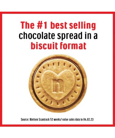 Nutella Biscuits T3 41.4g x 28 Packs - Buy Online on GoSupps.com