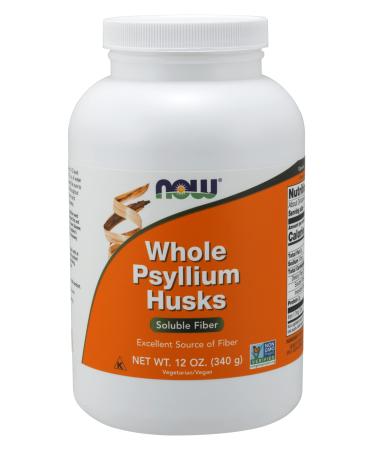 Now Whole Psyllium Husks 12 oz
