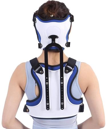 ININOSNP Neck Brace Collar - Adjustable Cervical Traction Device for Neck & Back Pain Relief | Best Neck Straightener - Buy Online on GoSupps.com