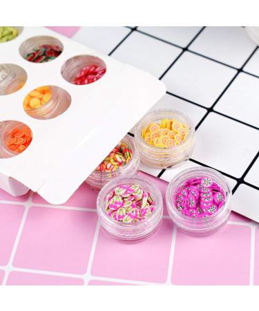 MILISTEN 2 Sets Mini 3D Fruit Slices Nail Art Decorations for Slime Crafts Nail Art and Face Decoration - Buy Online on GoSupps.com