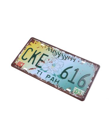 ABOOFAN Emblems Family Wall Decor The Office Decor Friend Iron Painting The Sign Vintage License Plate