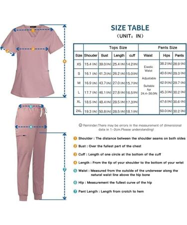 Black Small Niaahinn Scrub Suit Set for Women V-neck Modern Medical Nursing Uniforms - Buy Online on GoSupps.com