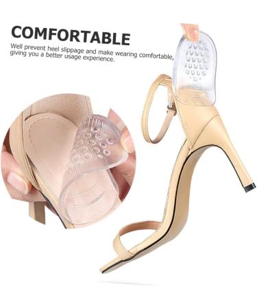 Gatuida 16 Pairs Self-Adhesive Heel Pads for Women - Invisible High Heel Inserts & Gel Insoles for Comfort & Support - Perfect for Plantar Relief - Buy Online on GoSupps.com