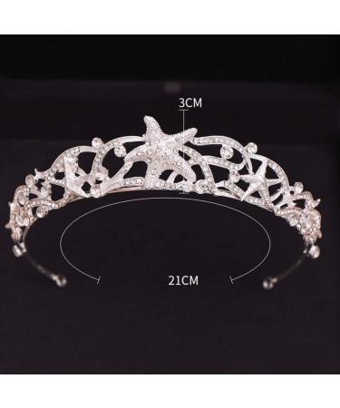 Beaupretty Wedding Starfish Headpiece | Durable Rhinestone Tiara & Bridal Hair Accessories for Fashionable Brides - Buy Online on GoSupps.com