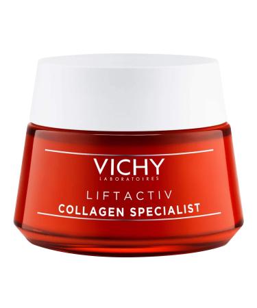 Vichy LiftActiv Peptide-C Anti-Aging Moisturizer, Vitamin C Face Cream with Peptides to Reduce Wrinkles, Firm and Brighten Skin, Paraben Free, 1.69 Fl Oz (Pack of 1)