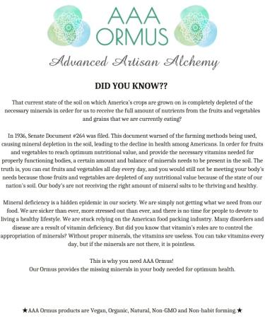 ORMUS Gold - Colloidal Gold Capsules Vegan - Monoatomic Gold Ormus - The Philosopher's Stone - 45 Count Bag - Buy Online on GoSupps.com