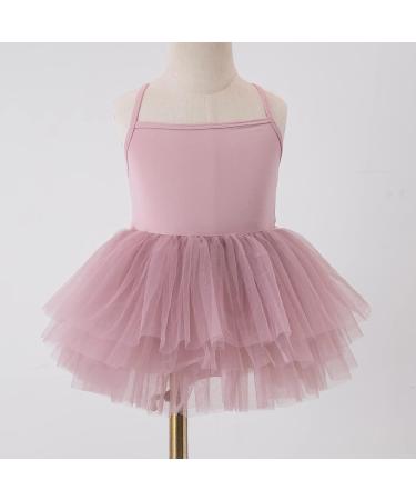 Girls Ballet Tutu Dress Costume - Dusty Pink, 12-24 Months - Buy Online on GoSupps.com