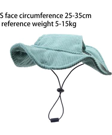 Folpus Outdoor Dog Hat - Breathable Summer Cap for Small Medium & Large Dogs | Cute Puppy Sun Hat in Green - Buy Online on GoSupps.com