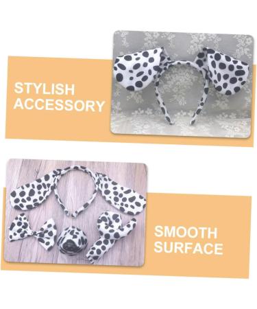 Beavorty 1 Set Set Dog Ears Headwear Dog Costume Dog Element Headband Animal Headband Costume Photo Props Party Headband Dog Ears Headband Decorative Bow Tie Headband Animal Costume 35.00X12.00X2.00CM As Shown - Buy Online on GoSupps.com