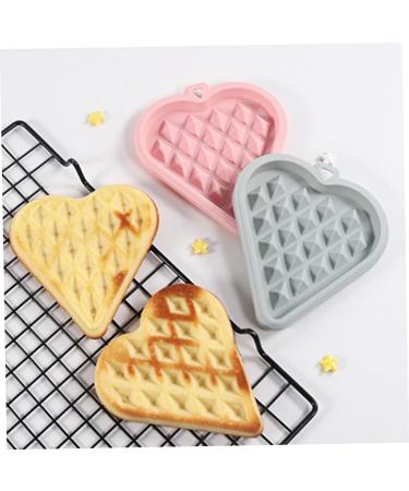 OUNONA 9 Pcs Mold Square Baking Mould Silicone Pans for Baking Chocolate Cortes Waffle Baking Pan Silicone Waffle Mould Heart Baking Pan Silicone Muffin Pan Lattice Silica Gel Products 12X11X1.6CMx3pcs Random Colorx3pcs - Buy Online on GoSupps.com