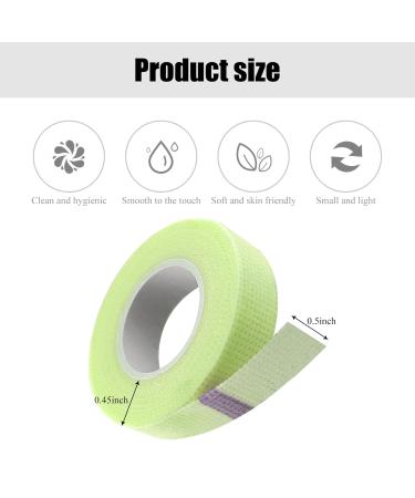 3 Rolls Lash Tape - Adhesive Eyelash Tapes Micropore Makeup Tape for Extensions - 9m Each Roll (Green) | International Shipping - Buy Online on GoSupps.com