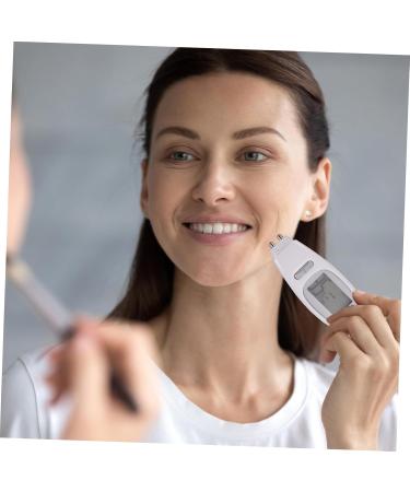 jojofuny 3 Sets Moisture Tester Skin Analyzer Skin Moisture Analyser Facial Moisture Monitor Skin Care Device Beauty Salon Supply Skin Analyser Softness Analyzer White Abs Number Sensor - Buy Online on GoSupps.com