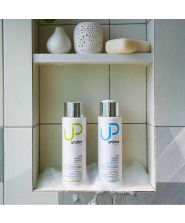 Shampoo Hair Growth Support - 10 Tubes (1oz Each) | Boost Hair Volume & Strength - International Shipping Available - Buy Online on GoSupps.com