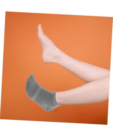 POPETPOP 1 Pair Gel Socks Hair Beads Clip Hard Skin Repair Socks Moisturizing Cotton Socks Gel Care Socks Spa Moisturizing Sock Dry Feet Moisturizing Socks Spa Socks Vegetable Gel - Buy Online on GoSupps.com