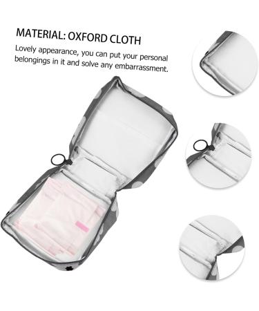 Lurrose Napkin Storage Bag - 2pcs Mini Purse for Girls | Feminine Pad Holder & Makeup Organizer | Versatile Menstrual Cup Pouch - Buy Online on GoSupps.com