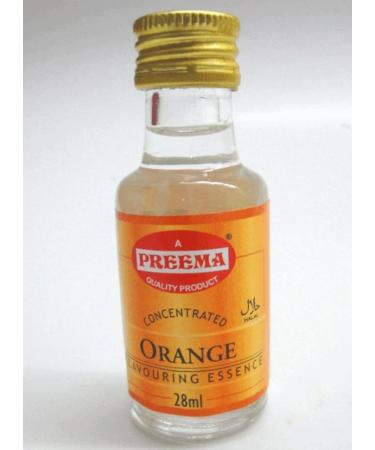 Preema | Orange Flavouring Essence 12X28ml X 12 Trays (144 Bottles) | Prefect For Baking | Halal | Premium Quality - Buy Online on GoSupps.com