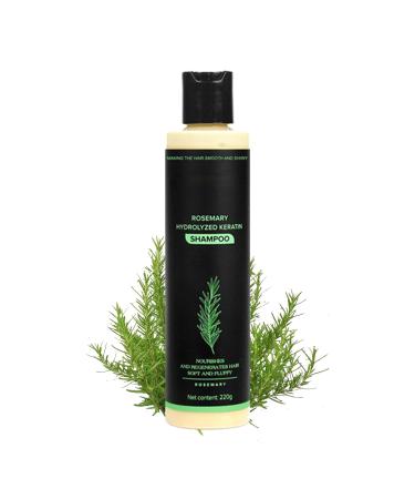 Generisch Organic Shampoo - 100 ml - Rosemary Hair Growth Shampoo with Hydrolyzed Keratin - Natural to Strengthen and Thicken Hair with Keratin to Combat Hair Loss