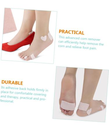 Housoutil 10 Sheets Flannel Footsticker Foot Cushion Foot Insoles Breathable Foot Pads Multi-Function Foot Patches Stickers Feet Pad Corn Toe Pads Foot Care Corn Pad Corn Cutters - Buy Online on GoSupps.com