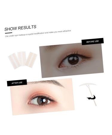 FOMIYES 2 Sets Double Eyelid Sticker Stickers Clothes Tape Double Sided Eye Sticker Eye Patch Invisible 3.5x2.4x0.1cmx2pcs Blackx2pcs - Buy Online on GoSupps.com