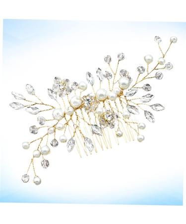 Beaupretty Tiara Women Hairpin Wedding Headpiece Bridal Headdress Bride Insert Comb Bridal Hair Comb Hair Accessories Miss Manual - Buy Online on GoSupps.com