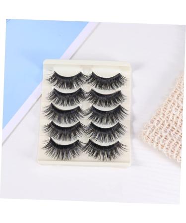 Beavorty 5 Pairs reusable fake eye lashes fakes eyelash magnetic cruelty- long false eye lashes dramatic eyelashes natural fake lashes natural false lashes dense false eyelashes 3d - Buy Online on GoSupps.com