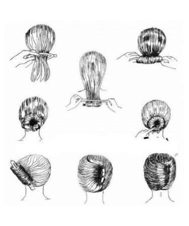 JIAHAO Magic Silk Wire Hair Styling Roll Bun Clip Maker - Small - Buy Online on GoSupps.com
