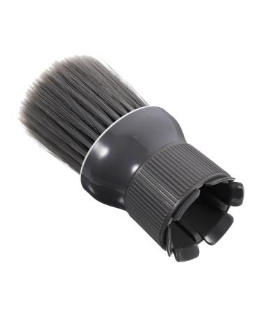 Ipetboom Hairdressing Neck Brush Cleaning Brush Home Dust Remover Barber Dusting Brush Hair Cutting Neck Brush Sweeping Beard Brush Facial Duster Hair Brush Plastic Major Hairdressing Tool 14.5X7X7CM Grey